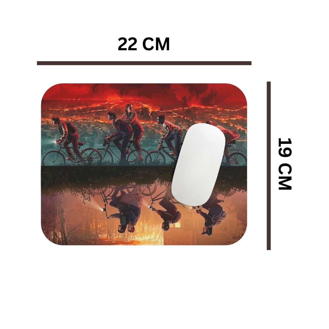 YAADIVA Stranger Things Printed Mouse Pad for Gaming, Study & Office | Smooth Surface Mousepad | Size 19cm / 22cm - Image 4