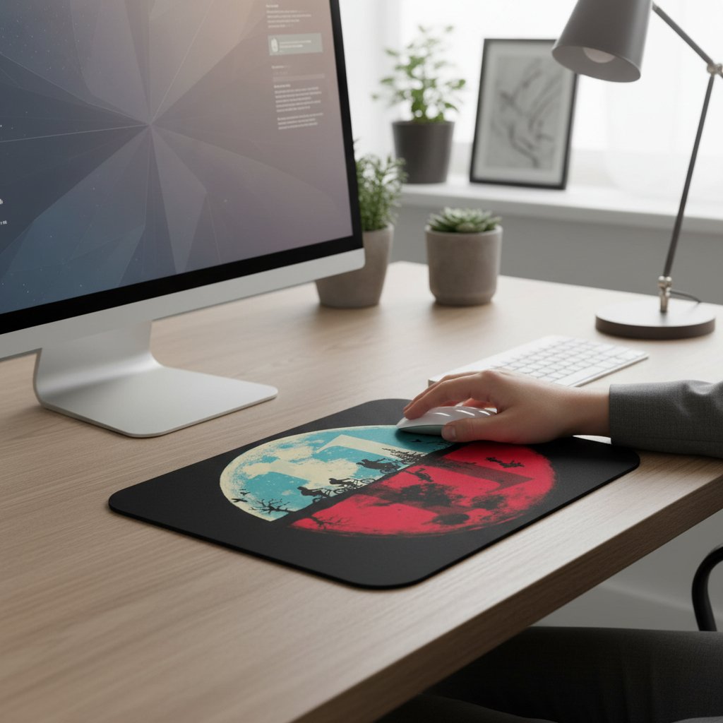 YAADIVA Stranger Things Printed Mouse Pad for Gaming, Study & Office | Smooth Surface Mousepad | Size 19cm / 22cm - Image 3