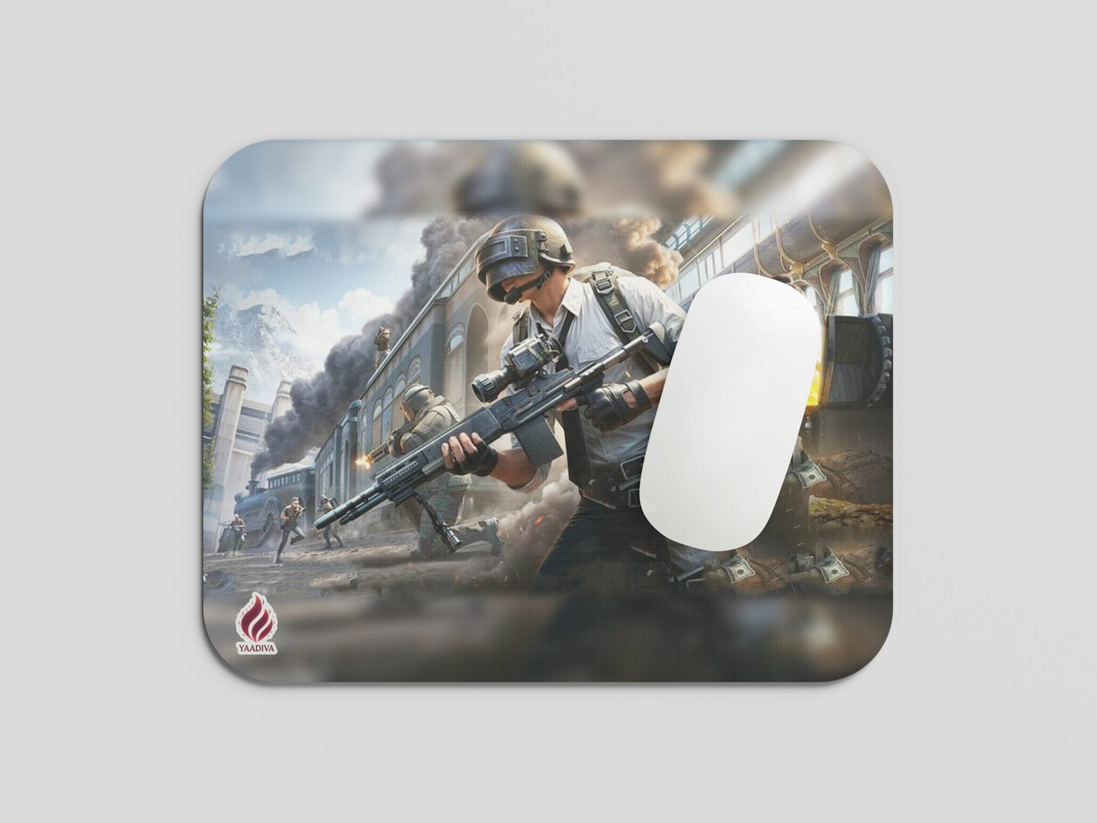 YAADIVA Gaming Mouse Pad | Premium Printed Mousepad for Students, Gamers & Office | Smooth Surface | Size 19cm / 22cm