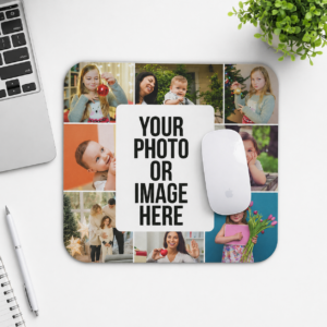 Customised Mousepad (19cm x 23cm) – Personalised Photo / Logo Print (Read Short Description)