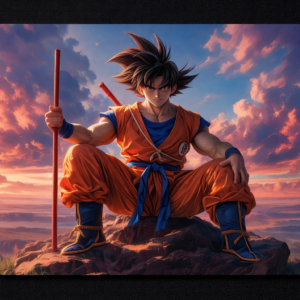YAADIVA GOKU  Printed Mouse Pad for Gaming, Study & Office | Smooth Surface Mousepad | Size 19cm / 22cm