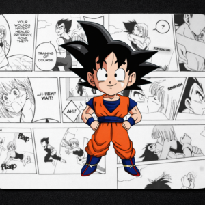 YAADIVA GOKU  Printed Mouse Pad for Gaming, Study & Office | Smooth Surface Mousepad | Size 19cm / 22cm