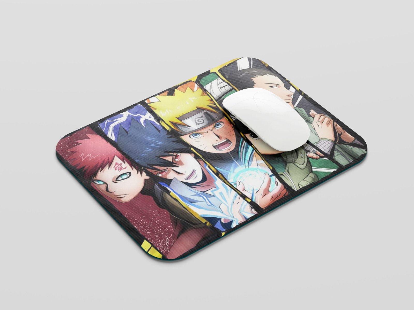 YAADIVA NARUTO Anime Printed Mouse Pad for Gaming, Study & Office | Smooth Surface Mousepad | Size 19cm / 22cm - Image 3