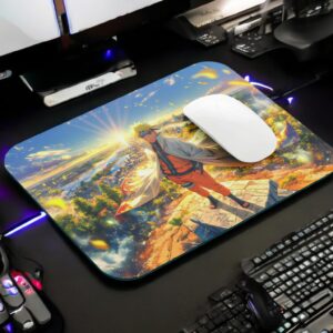 YAADIVA NARUTO Anime Printed Mouse Pad for Gaming, Study & Office | Smooth Surface Mousepad | Size 19cm / 22cm