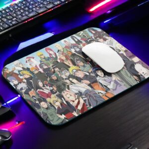 YAADIVA NARUTO Anime Printed Mouse Pad for Gaming, Study & Office | Smooth Surface Mousepad | Size 19cm / 22cm