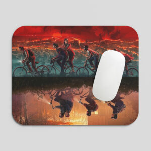 YAADIVA Stranger Things Printed Mouse Pad for Gaming, Study & Office | Smooth Surface Mousepad | Size 19cm / 22cm