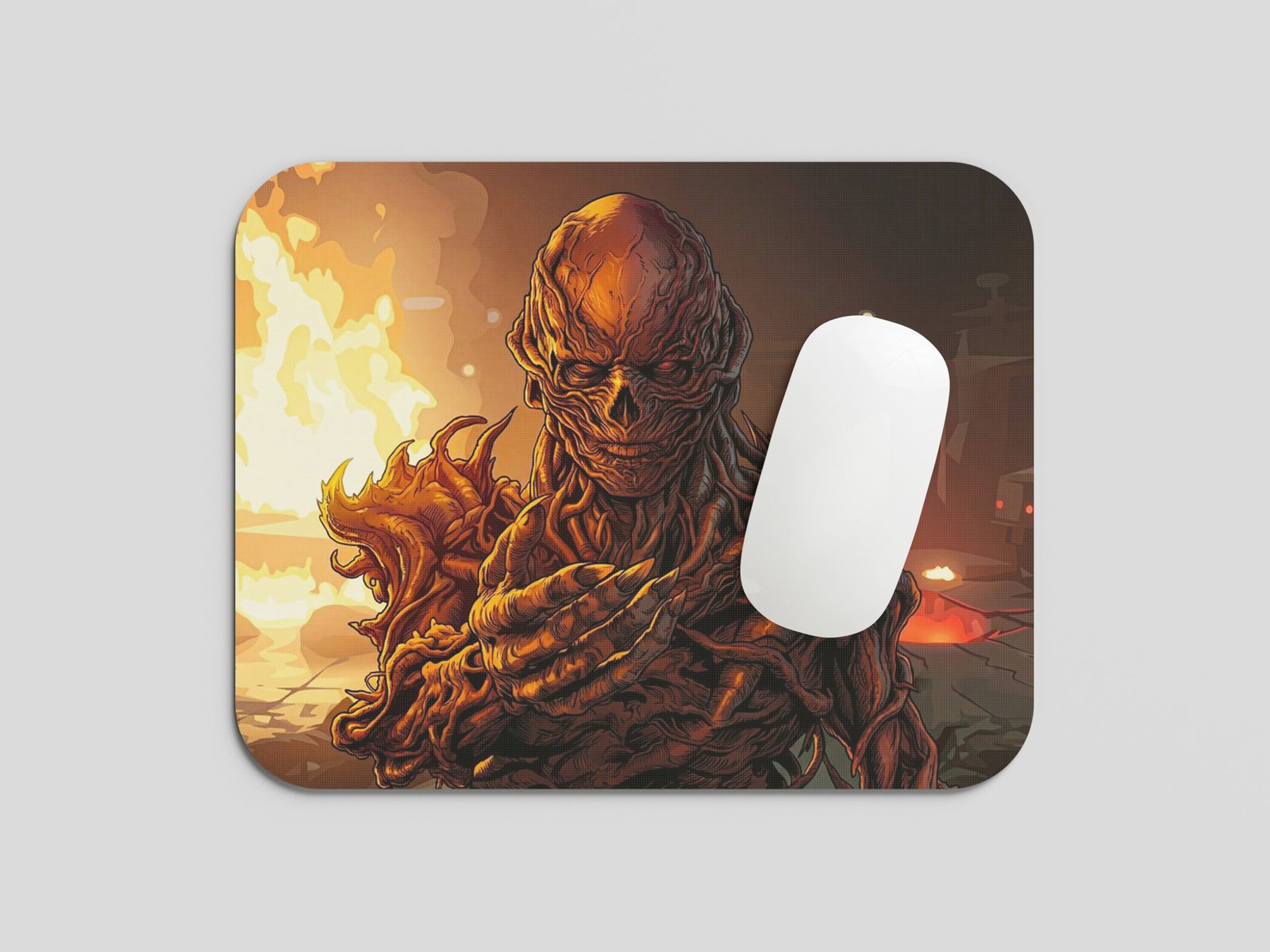 YAADIVA Stranger Things Printed Mouse Pad for Gaming, Study & Office | Smooth Surface Mousepad | Size 19cm / 22cm