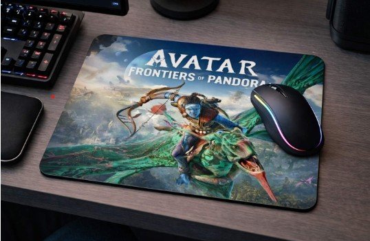 YAADIVA Avatar Printed Mouse Pad for Gaming, Study & Office | Smooth Surface Mousepad | Size 19cm / 22cm