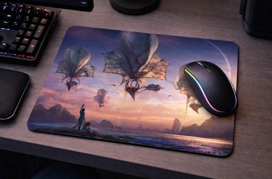 YAADIVA Avatar Printed Mouse Pad for Gaming, Study & Office | Smooth Surface Mousepad | Size 19cm / 22cm