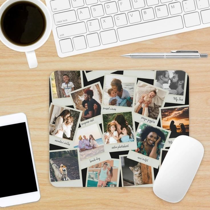 Customised Mousepad (19cm x 23cm) – Personalised Photo / Logo Print (Read Short Description) - Image 2