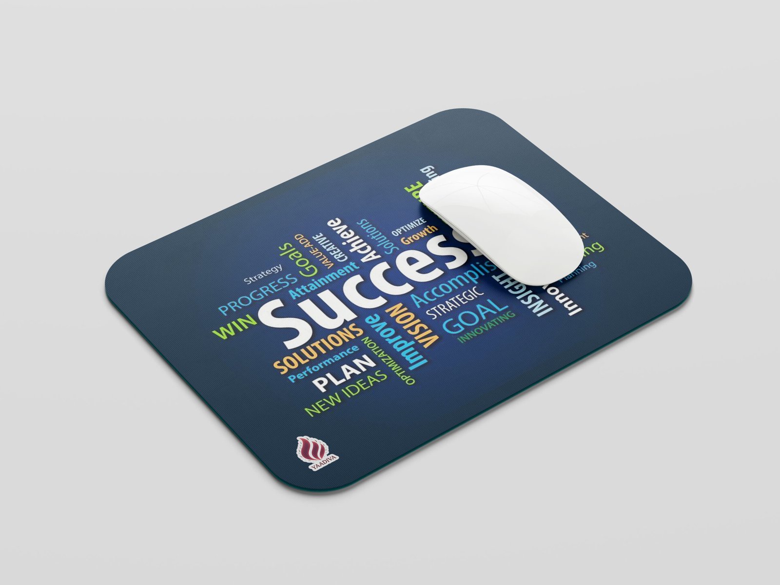 YAADIVA Motivational Printed Mouse Pad for Gaming, Study & Office | Smooth Surface Mousepad | Size 19cm / 22cm - Image 3