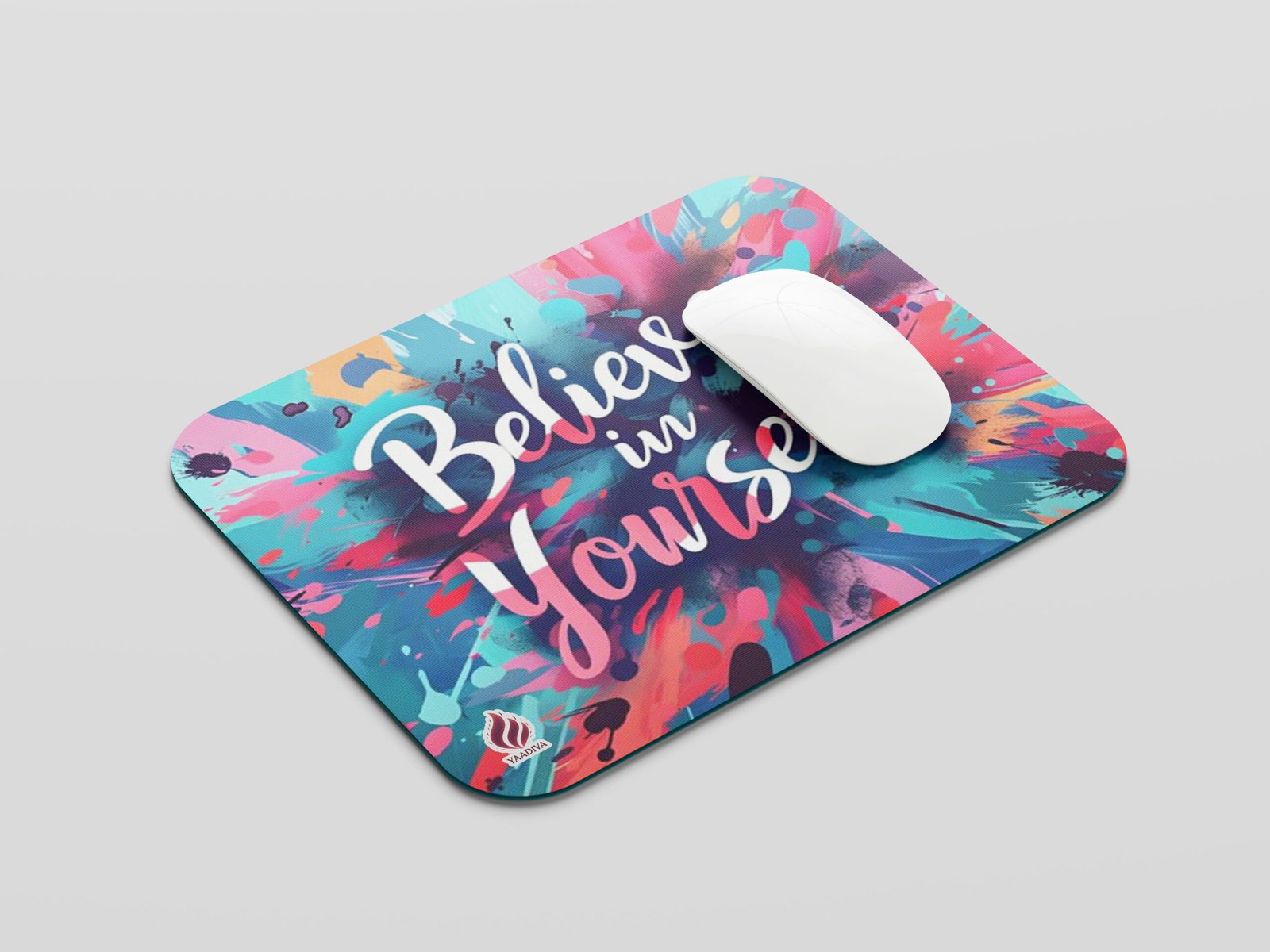 YAADIVA Motivational Printed Mouse Pad for Gaming, Study & Office | Smooth Surface Mousepad | Size 19cm / 22cm - Image 3