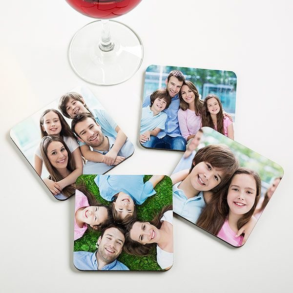 Customised Coasters Set of 6 Round or Square(3.75 Inch) – Personalised Photo / Logo Print (Read Short Description) - Image 5