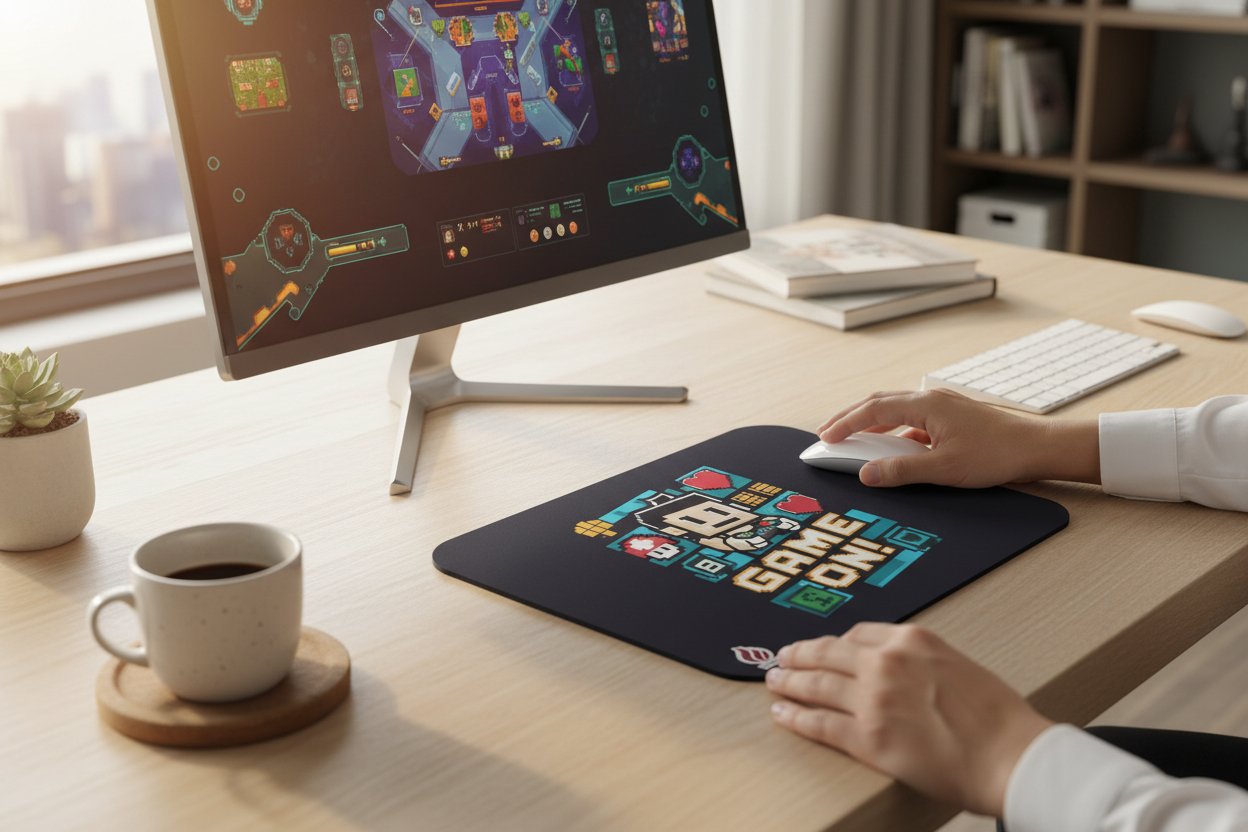 YAADIVA Gaming Mouse Pad | Premium Printed Mousepad for Students, Gamers & Office | Smooth Surface | Size 19cm / 22cm - Image 3