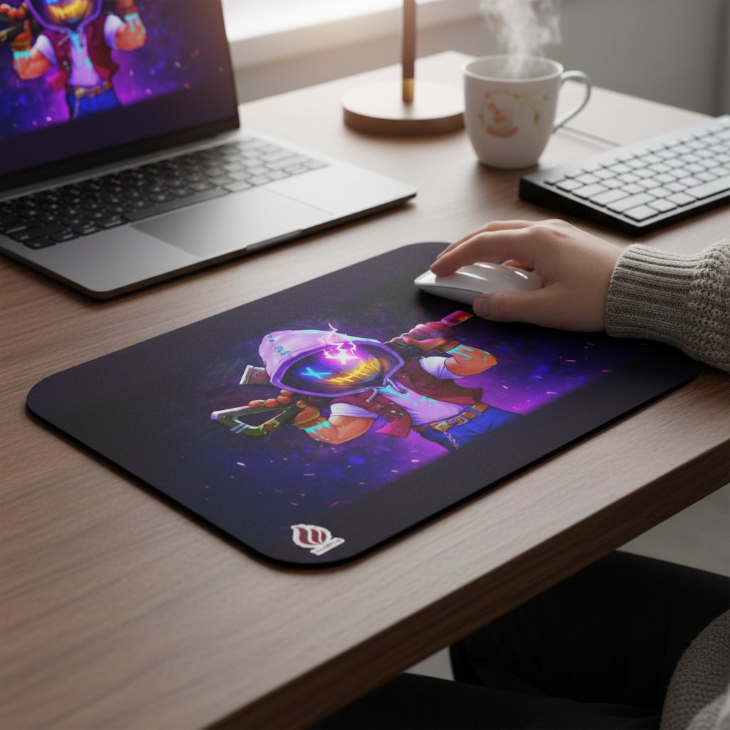 YAADIVA Gaming Mouse Pad | Premium Printed Mousepad for Students, Gamers & Office | Smooth Surface | Size 19cm / 22cm - Image 3
