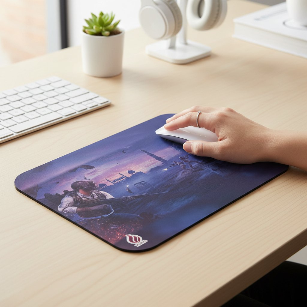 YAADIVA Gaming Mouse Pad | Premium Printed Mousepad for Students, Gamers & Office | Smooth Surface | Size 19cm / 22cm - Image 2