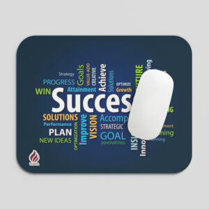 YAADIVA Motivational Printed Mouse Pad for Gaming, Study & Office | Smooth Surface Mousepad | Size 19cm / 22cm