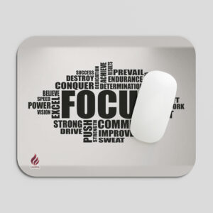 YAADIVA Motivational Printed Mouse Pad for Gaming, Study & Office | Smooth Surface Mousepad | Size 19cm / 22cm