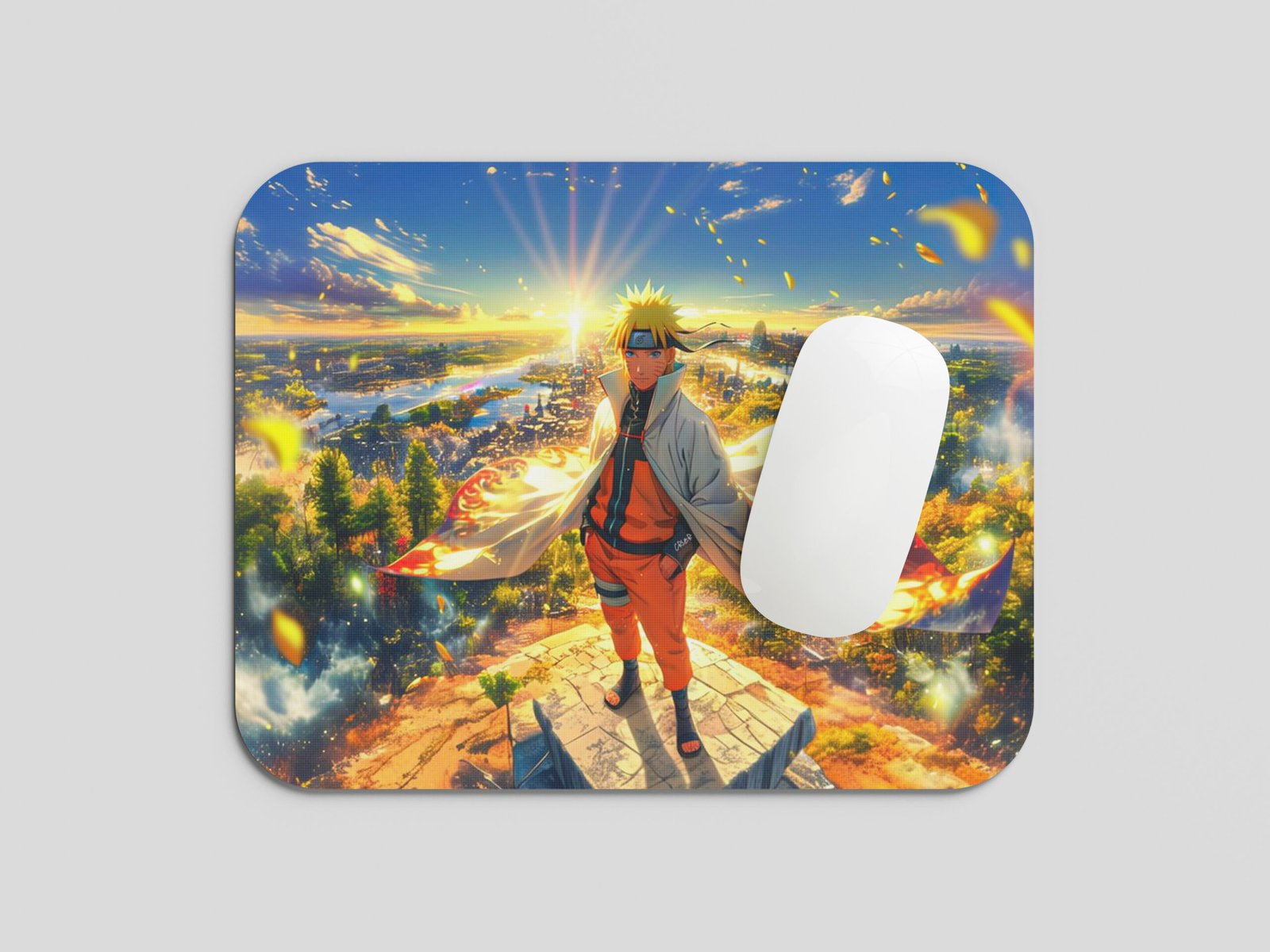 YAADIVA NARUTO Anime Printed Mouse Pad for Gaming, Study & Office | Smooth Surface Mousepad | Size 19cm / 22cm - Image 2