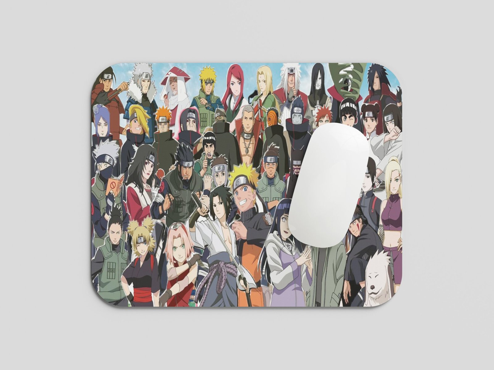 YAADIVA NARUTO Anime Printed Mouse Pad for Gaming, Study & Office | Smooth Surface Mousepad | Size 19cm / 22cm - Image 2