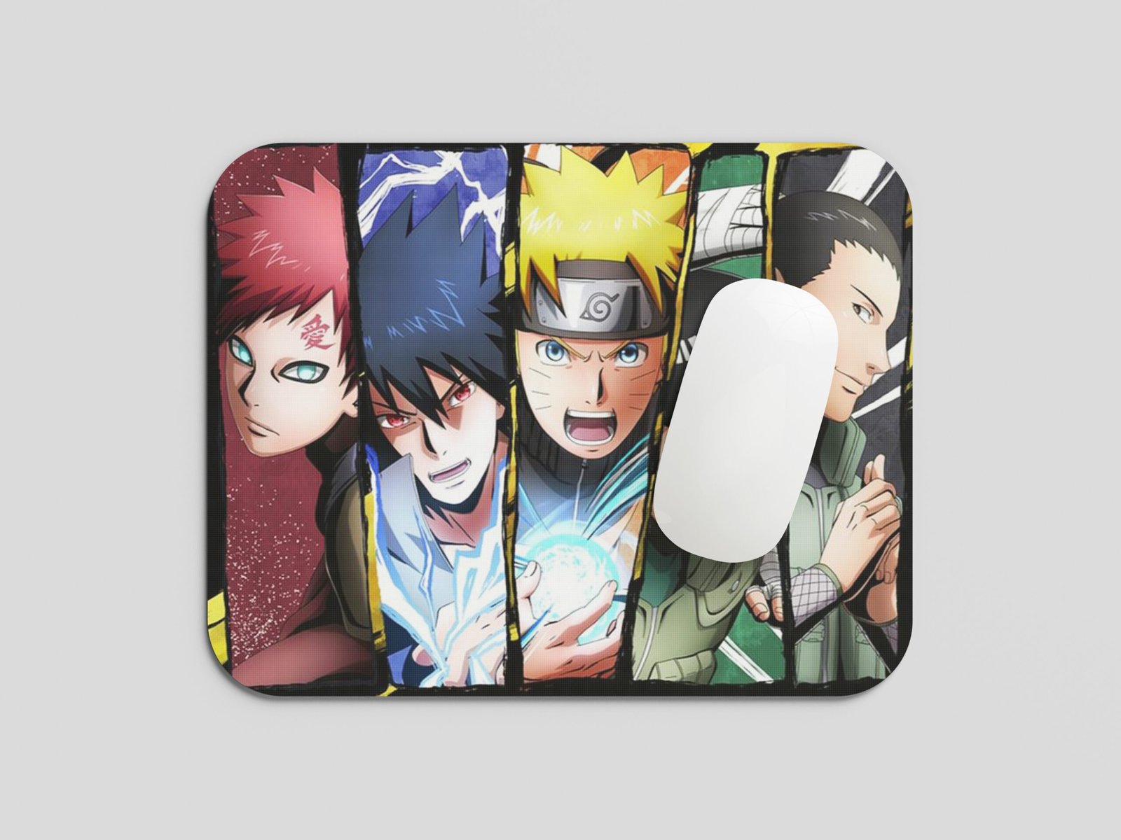 YAADIVA NARUTO Anime Printed Mouse Pad for Gaming, Study & Office | Smooth Surface Mousepad | Size 19cm / 22cm - Image 2