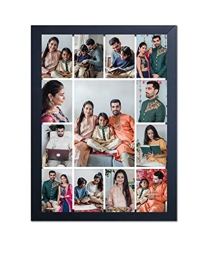 Personalized Photo Frame | Friends, Couple, Solo Gift | 12x8, 12x16 & 12x18 | Design 9A | Yaadiva