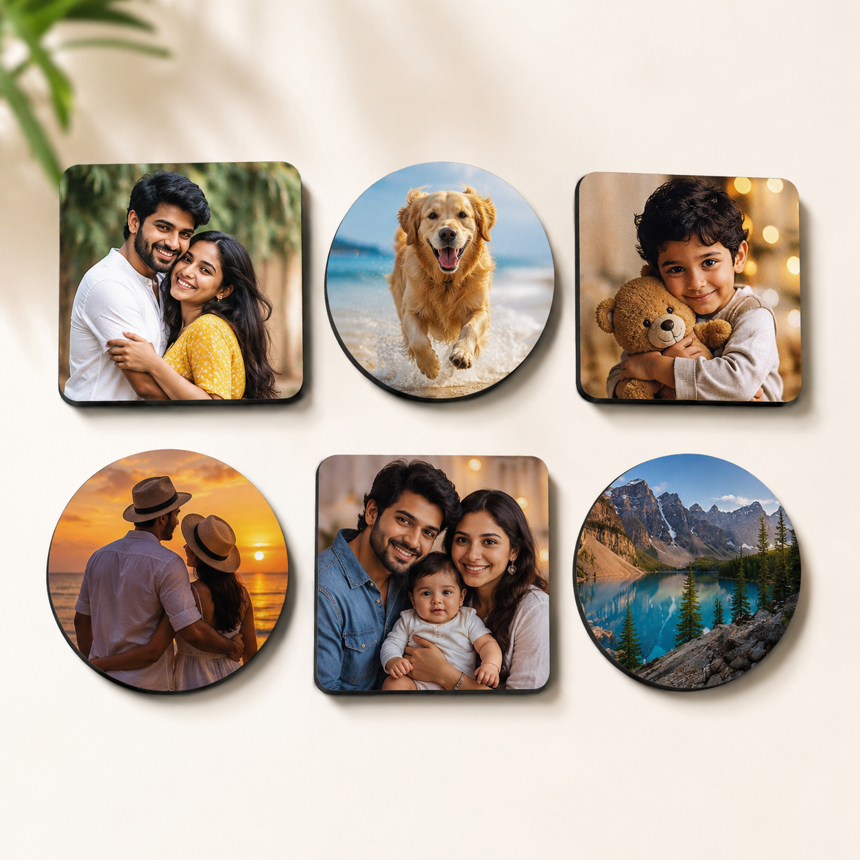 Personalized MDF Fridge Magnet | Custom Photo Magnet 3.75 Inch | Premium Gift for Home & Kitchen | MOQ 2 Pieces - Image 2