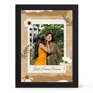 Personalized Photo Frame | Friends, Couple, Solo Gift | 12x8, 12x16 & 12x18 | Design 4A | Yaadiva