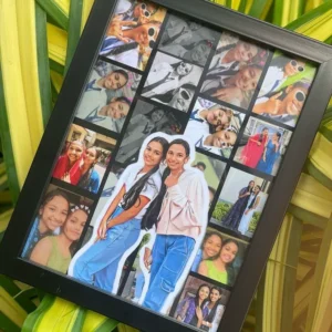 Personalized Photo Frame | Friends, Couple, Solo Gift | 12x8, 12x16 & 12x18 | Design 6A | Yaadiva