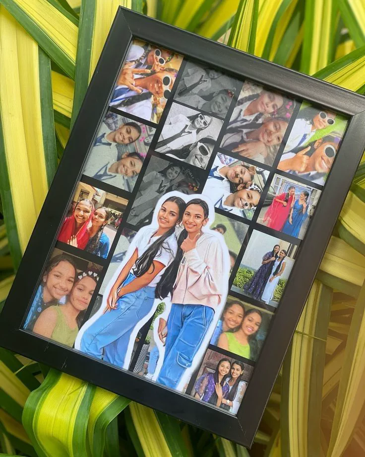 Personalized Photo Frame | Friends, Couple, Solo Gift | 12x8, 12x16 & 12x18 | Design 6A | Yaadiva
