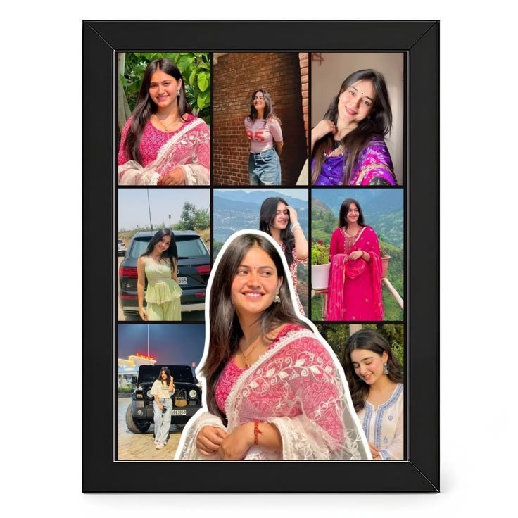 Personalized Photo Frame | Friends, Couple, Solo Gift | 12x8, 12x16 & 12x18 | Design 5A | Yaadiva