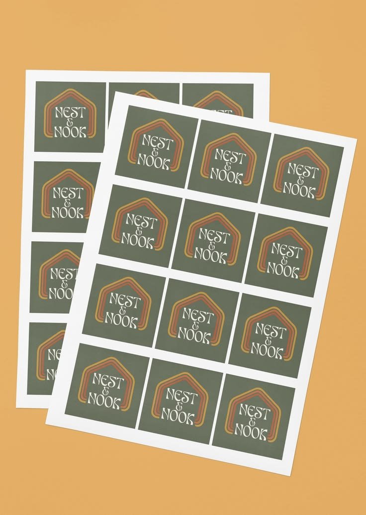Custom Brand Stickers – Self Adhesive | Logo & Business Branding - Yaadiva