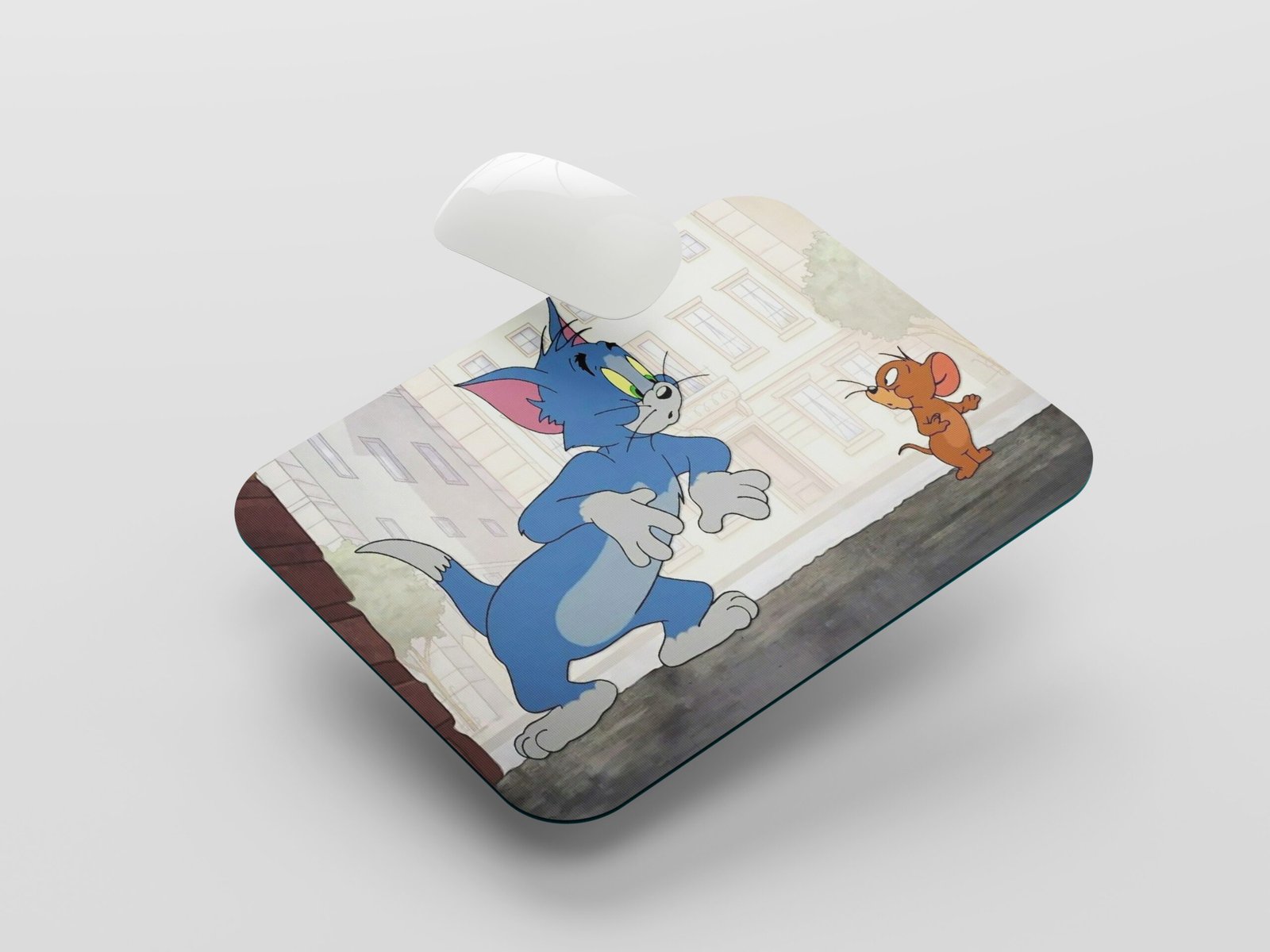 Tom & Jerry Cartoon Mouse Pad | Funny Classic Cartoon Design Desk Mat for Kids & Fans